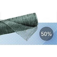 Cітка полімерна для затінювання 50% (6*50м)#