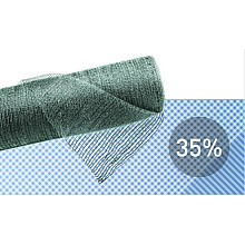 Cітка полімерна для затінювання 35% (4*50м)#