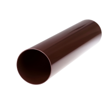 Труба водосточная Profil 100 коричневая 3м