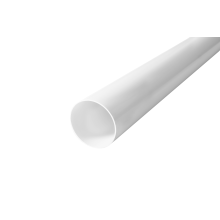 Труба водостічна Profil 75 біла 4м