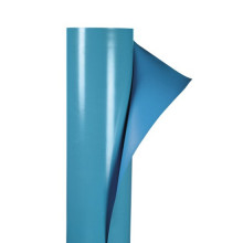 ПВХ-мембрана Soprema Flagpool Unicolor Blue 1.5 мм, армированная, с УФ, 1.65х25 м