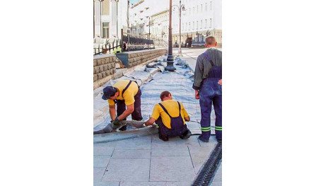 Реконструкция площади на улице Банковской 