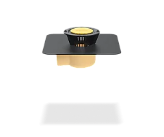 Покрівельна воронка з поліуретану SitaTrendy кутова з ПВХ-фартухом (діаметр 110 мм)