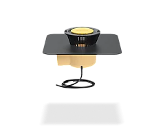 Покрівельна воронка з поліуретану SitaTrendy кутова з ПВХ-фартухом та системою обігріву (діаметр 110 мм)